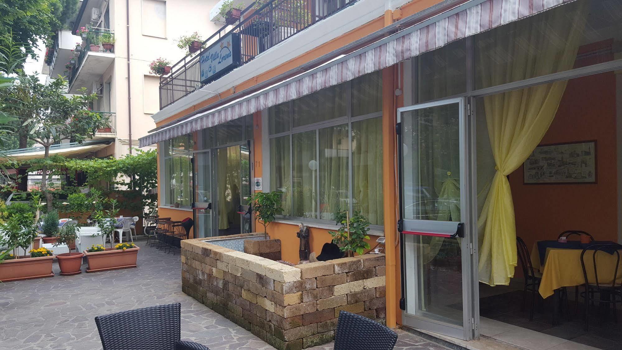 Hotel Villa Lorena Rimini Eksteriør bilde